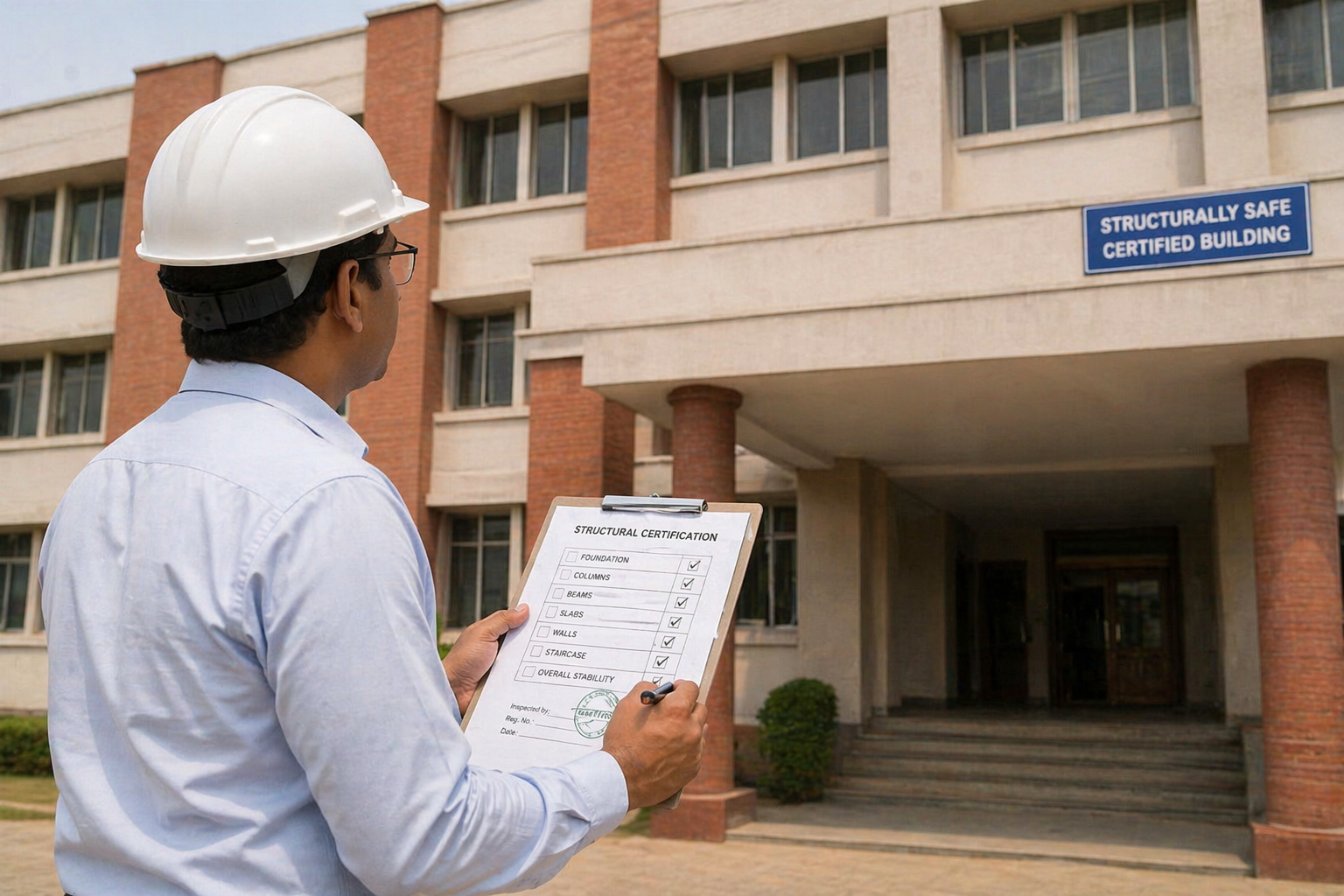 Structural certification cover
